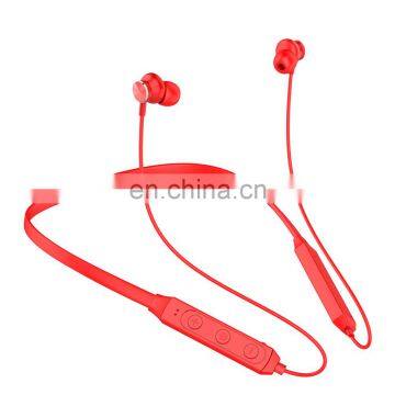 wireless earphone bluetooth neckband with super bass HIFI music