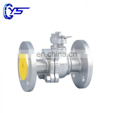 Floating Type Ball 2" 3" 4" 8" 150LB 300LB 600LB Flanged Ball Valve For Nature Gas