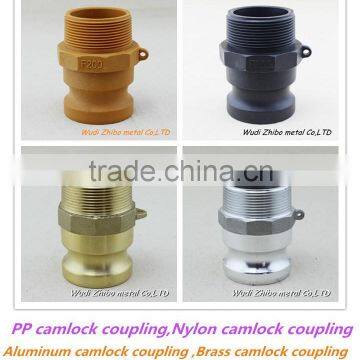 Stainless Steel/Aluminum/Polypropylene PP/Nylon/Brass camlock quick hose connectors supplier/manufacturer in China