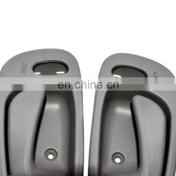 Free Shipping! Pair For Toyota Inside Door Handles Left &Right Gray Power Lock Hole 69206-02060