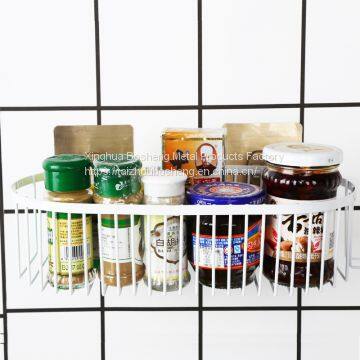 Space Saver Wall Mounted Shelf Organizer Spice Display Holder Kitchen Wall Shelf photo-3