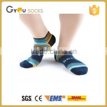 fancy classic 100% cotton men ankle socks sport socks