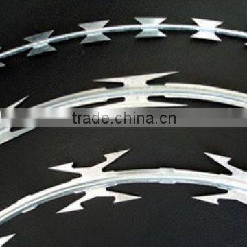 China Alibaba safety razor barbed wire for fence netting