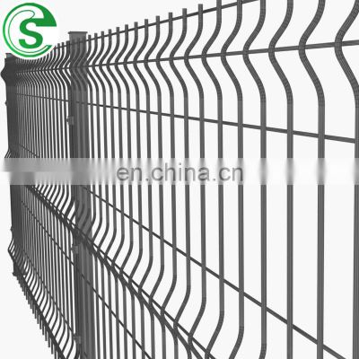 Direct factory 3D PVC Coated Welded Wire Mesh Fencing Color Customized