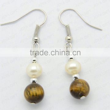 Fashion Freshwater dangling pearl earrings