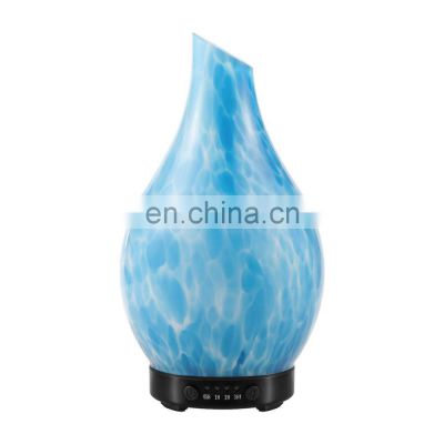 Aromatherapy Ultrasonic 3d glass aroma diffuser 100ml for Home Hotel Yoga SPA