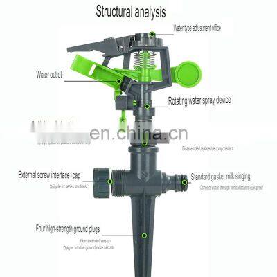 Cost Effective Shower 2022 Pressure Plastic Tools Hose Spray Garden Sprinkler Watering photo-5
