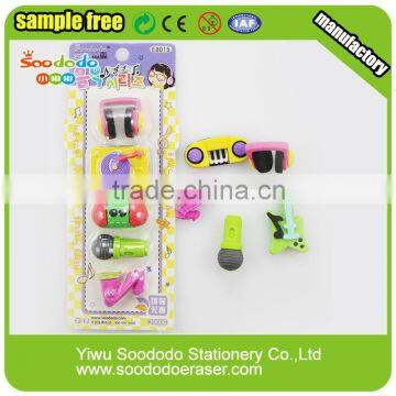 puzzle stationery set custom eraser