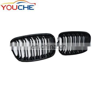 2012-2014 ABS front kidney grille mesh hood for BMW 1 series F20 F21 pre-lci