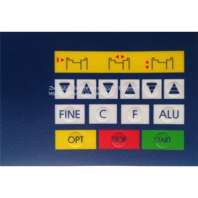 SUNRISE SBM99 Wheel Balancer Assessories Two Display Windows Keyboard Plate photo-5