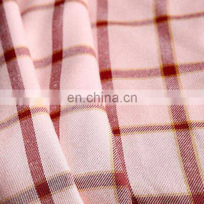 OEM Small MOQ Yarn Dyed Fabric 100% Rayon Plaid Fabric Dress Fabric photo-5