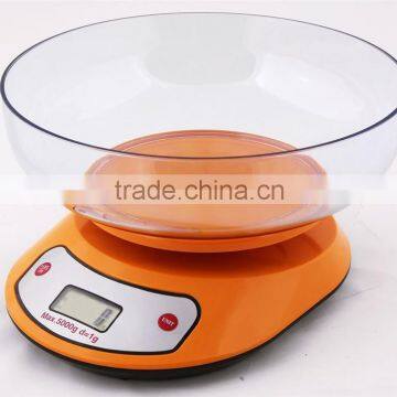KH Free Design Cute Kitchen Scale With Bowl photo-2