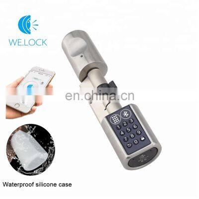 2018 New Airbnb Hotel Password APP Electronic Lock Cylinder Easy Installation photo-2