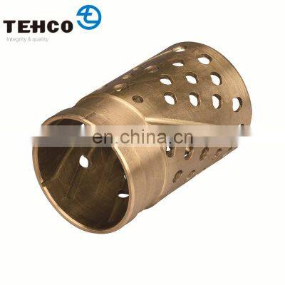 Anti-fatigue copper bush,corrosion-resistant, wear-resistant and high-capacity wrapped bronze bushing