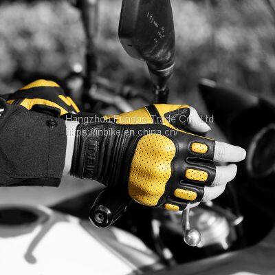 INBIKE Motorcycle Gloves Fingerless Summer Motorbike Gloves photo-3