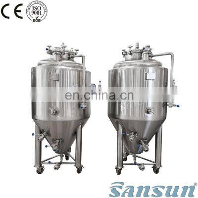 Stainless Steel Sanitary Cider Fermenter Tank Beer Fermentation Tank for Brewery Equipment