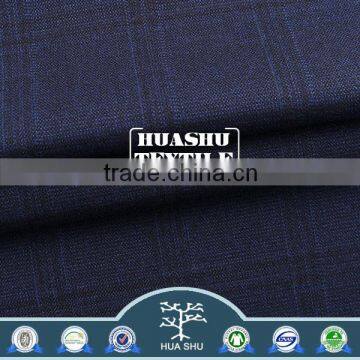 Free sample Supply from factory Fashion Pilling resistant business brushed check fabric