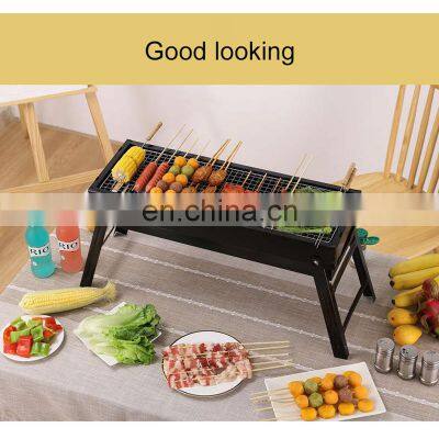 Portable Small Portable Barbecue Grills Outdoor Barbecue Camping Iron Stove photo-3