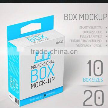 paper box nice quality and price for product packaging