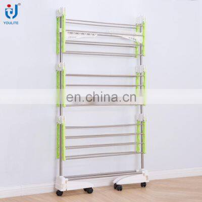 Folding Heavy Duty Outdoor Three Layer Clothes Rack photo-3
