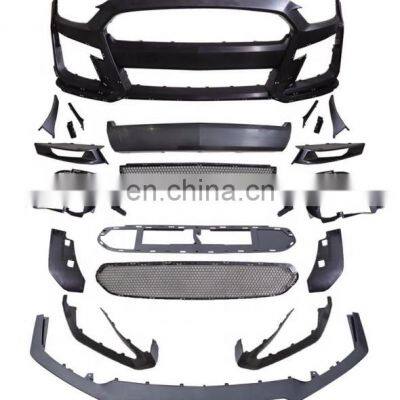 Good quality upgrade kits GT500 style front bumper kits for ford mustang 2015-2017