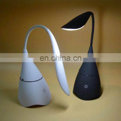 Smart Dimmable Led Foldable Charging Business Desk Lamp With Blue Tooth Speaker photo-4