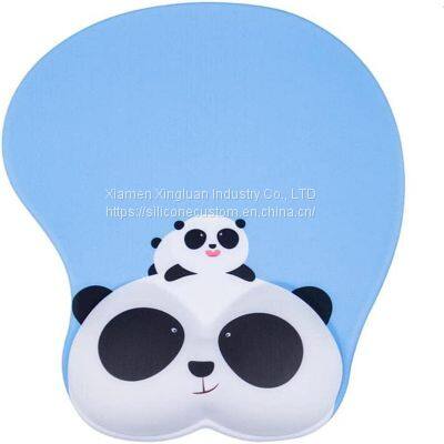 3D Ergonomic Mouse Pad Cute Mouse Pads Non-Slip Silicone Base