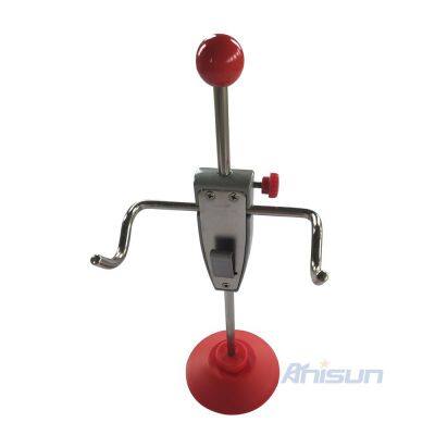 wheel alignment machine steering holder brake lock