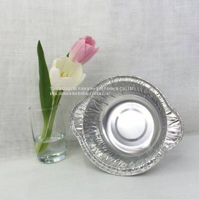 Full&Half Size Aluminum Foil Large Pots With Lids Tin Foil Cooking Bowl Steam Pan Export Dinnerware