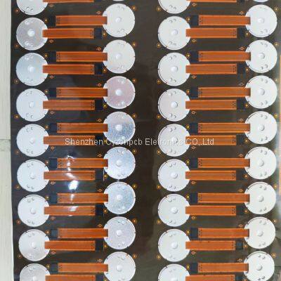 2 layers flexible PCB with Alu stiffener