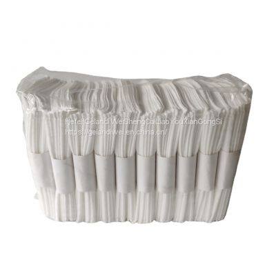 23*16cm Non Woven Disposable Cotton Gloves White Cleaning Decontamination Household Gloves photo-4