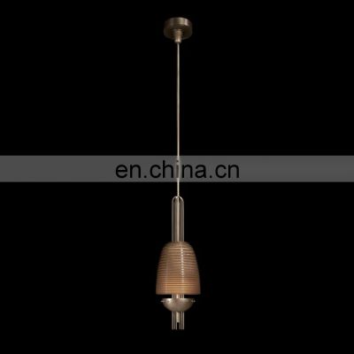 Nordic Creative Vintage Ellipse Chandelier Personality Glass Dining Cafe Bar Lamp Bedroom Single Head Chandelier