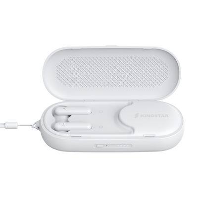 Outdoor Portable 2 In 1 Mini Wireless Blue Tooth Speaker Small Mobile Music Stereo Earbuds and Speaker Box photo-2