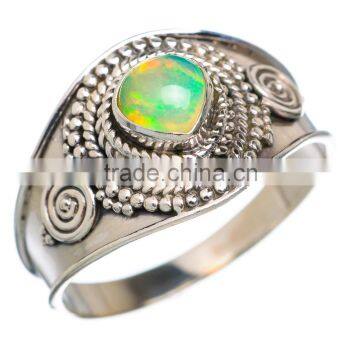 Ethiopian Opal RING ,925 sterling silver jewelry wholesale,WHOLESALE SILVER JEWELRY,SILVER EXPORTER,SILVER JEWELRY FROM INDIA