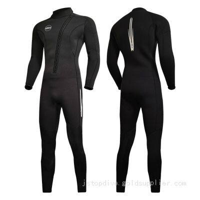3mm Neoprene Men Full Body Front Zip Wetsuit photo-2