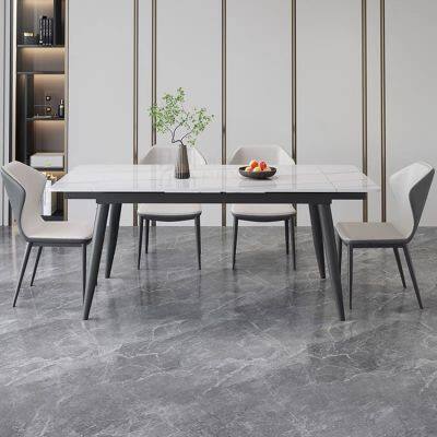Stretchable Sintered Stone Dining Table for Dining Room photo-4
