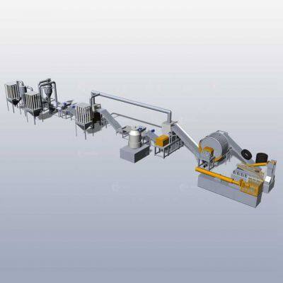 China Tyres Recycling Machine Used Tyre Granule Recycling Line Tyre Recycling Plant Cost