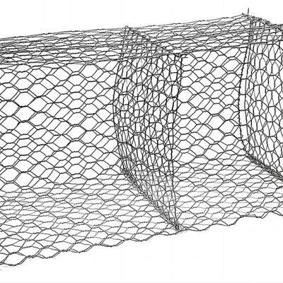 Filet de fil de fer galvanisé, panier gabion pour la protection des pentes