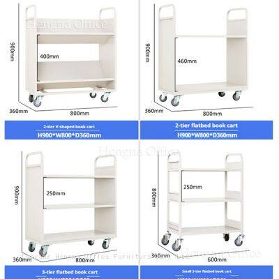 Multi-Functional Minimalist Office Design Book Cart | Modern Aesthetics for Workspace & Home | Fusion of Form & Function
