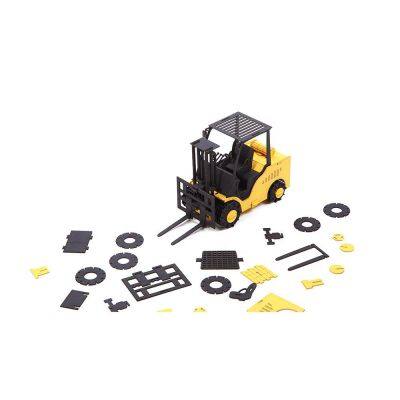 Wholesale Customized 3d Paper Model Forklift Puzzle Toy for Children