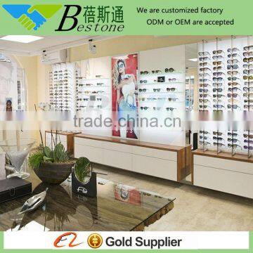 Modern Optical Display Rods, Optical Furniture, Wall Mount Eyewears Merchandising Unit photo-1