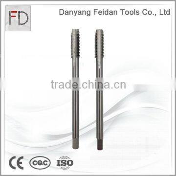 FEIDAN Long Series High Speed Steel Straight Flute Tap in OEM Factory China