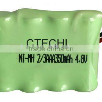 2/3AAA 350mah NIMH battery pack