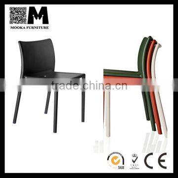 popular different colors furniture cheap leisure plastic chair