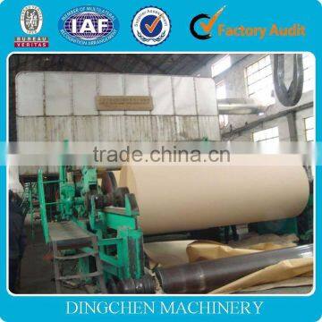 Cotton stalk pulp making line and lignin collect making line, 70 T/D, 3200mm, fluting paper, kraft paper, carton paper make line