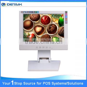 DTK-1208R USB Inut TFT LED 12 Inch White Touch Monitor