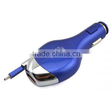 the newest 2014 car charger with high-end piano baking paint surface