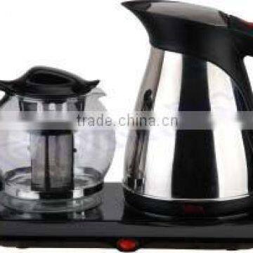 Stainless Steel Electric Kettle Set CE/CB