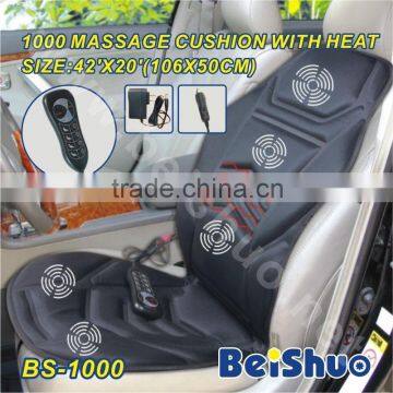 BS-1000 5 moto massage car seat cushion heated car seat cover