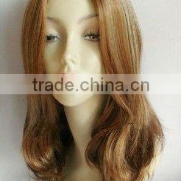 Wholesale wavy hair synthetic wig for cheap